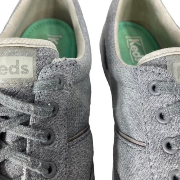 Womens Light Grey Canvas Keds size9 - Picture 7 of 7